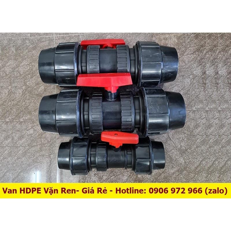 Van khóa nước sạch pe phi 20,25