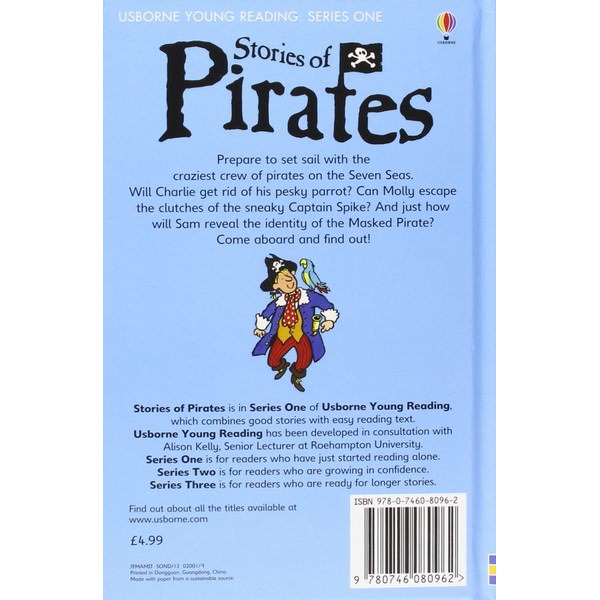 Usborne Young Reading Series One: Stories of Pirates