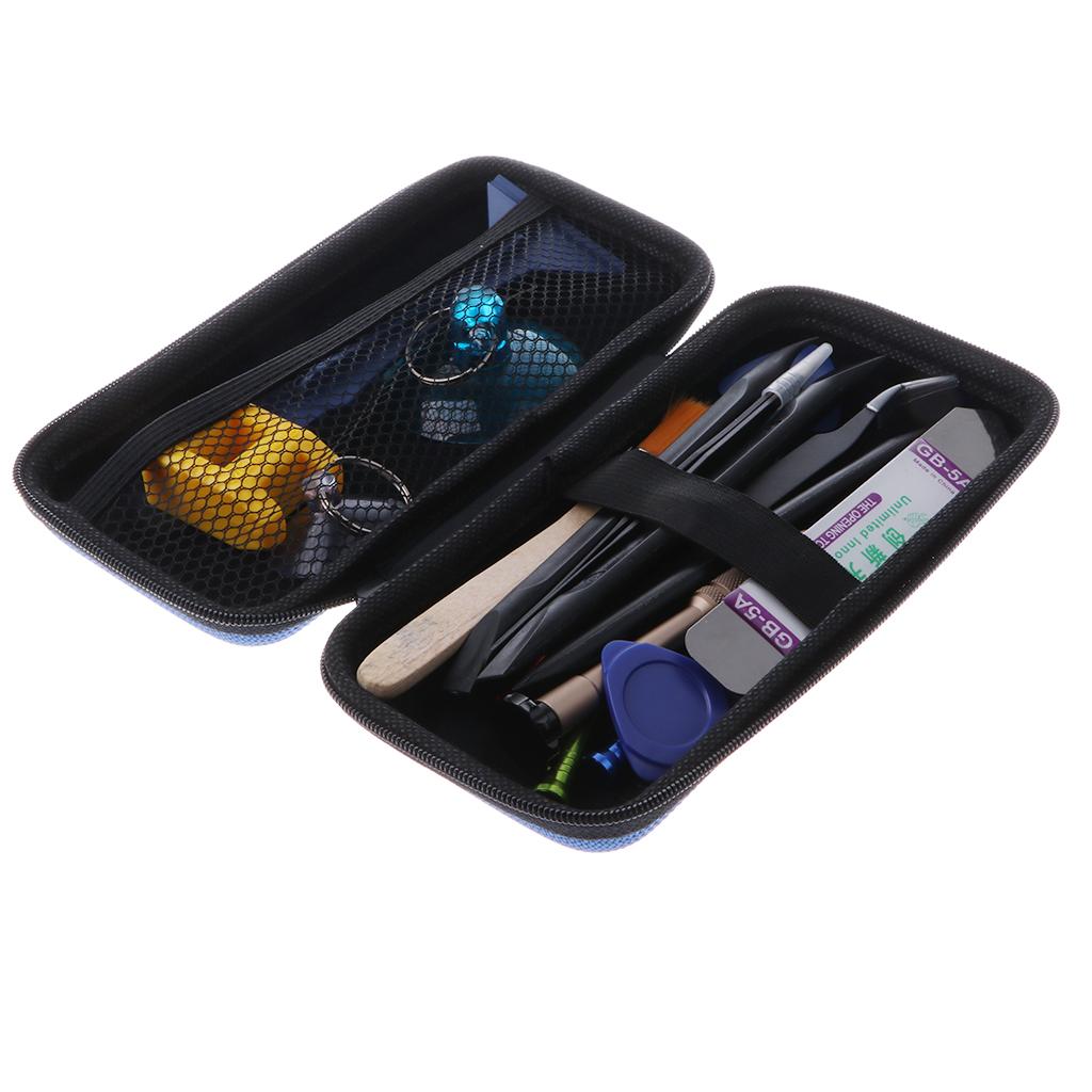 21 in1 LCD Glass Repair Tool Kit, Opening Pry Tool Repair Kit And Screwdriver Set For Apple iPhone iPad 2/3 /4/Mini, iPods, Samsung And More