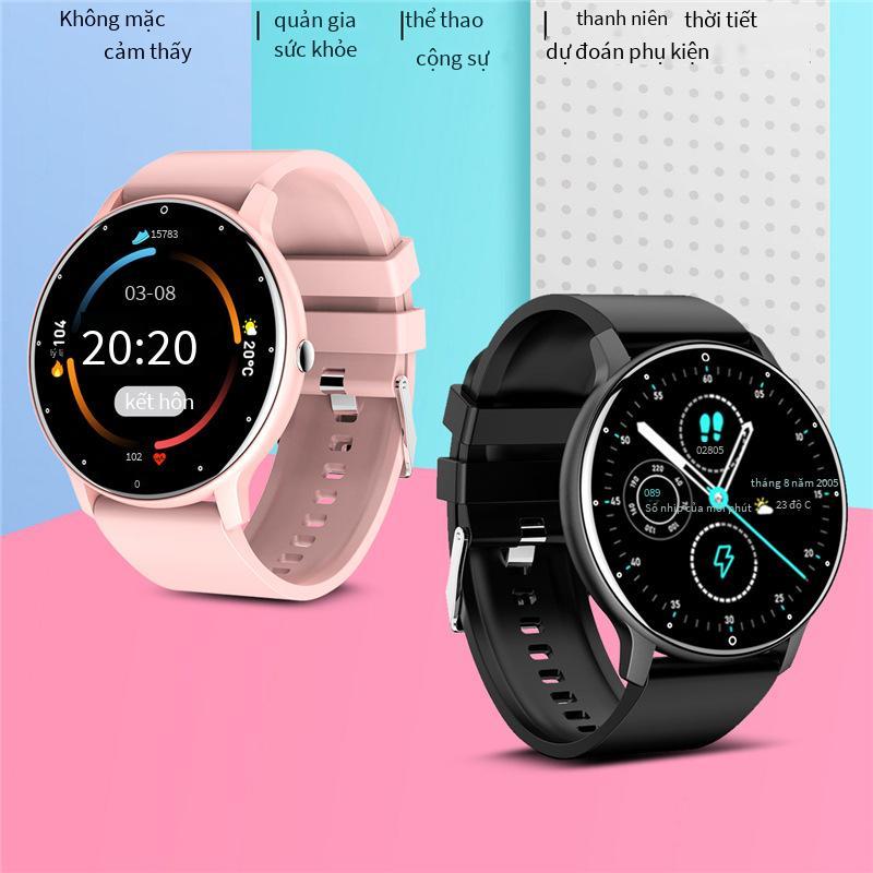 Giao Hàng Nhanh Mới Vòng Tay Thể Thao Thông Minh ZL02D Cuộc Gọi Đến SMS Đo Nhịp Tim Huyết Áp Giấc Ngủ Tập Thể Dục Đồng Hồ Camera Điều Khiển Từ Xa