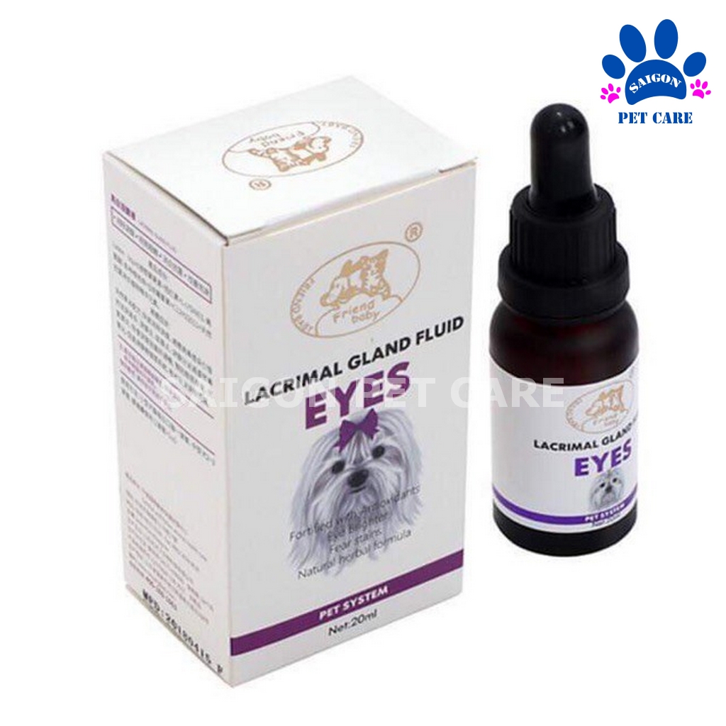 Siro chống chảy nước mắt Friend Baby Lacrimalglan Fluid Eyes cho chó mèo