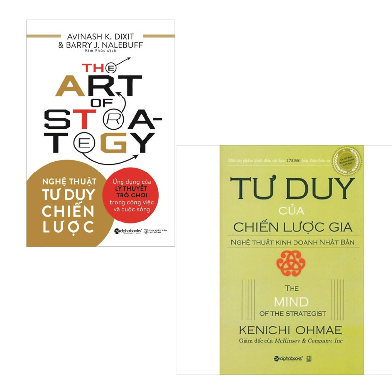 Combo Nghệ Thuật Tư Duy Chiến Lược + Tư Duy Của Chiến Lược Gia