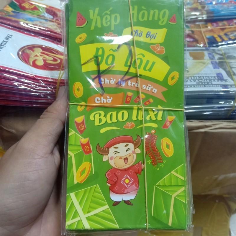 Combo 100 bao lì xì Tết Đủ mẫu nhé