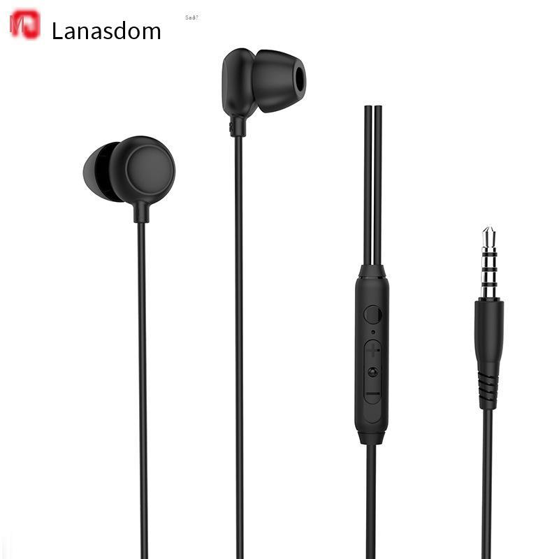 Giá thấp nhất Tai nghe ngủ chất lượng cao Langston S3 in-ear thoải mái khi ngủ bên cách âm và giảm tiếng ồn Tai nghe có dây