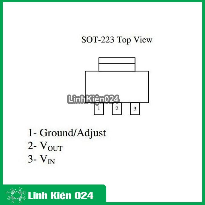 IC Nguồn AMS1117 SOT223