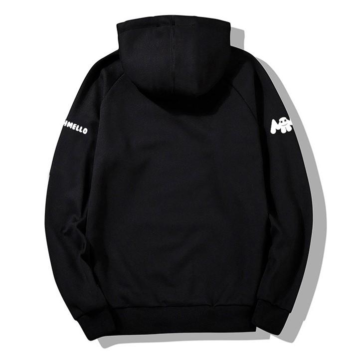 Áo Marshmello hoodie dài tay mũ trùm đầu