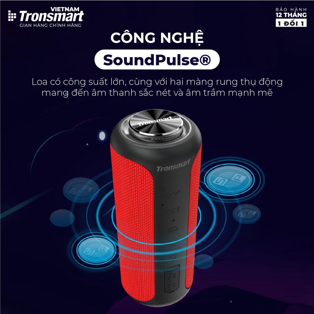 COMBO Loa Tronsmart T6 Plus và hộp đựng chống shock - Công suất 40W - Chống nước IPX6 Ghép đôi TWS - Hàng chính hãng