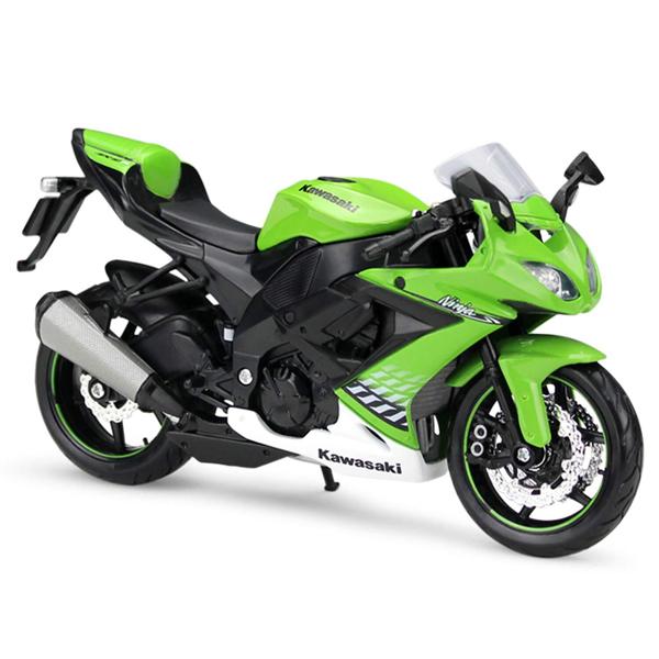 Đồ Chơi Mô Hình Xe Mô Tô Kawasaki Ninja ZX-10R 1:12 - Maisto 10011/MT31101