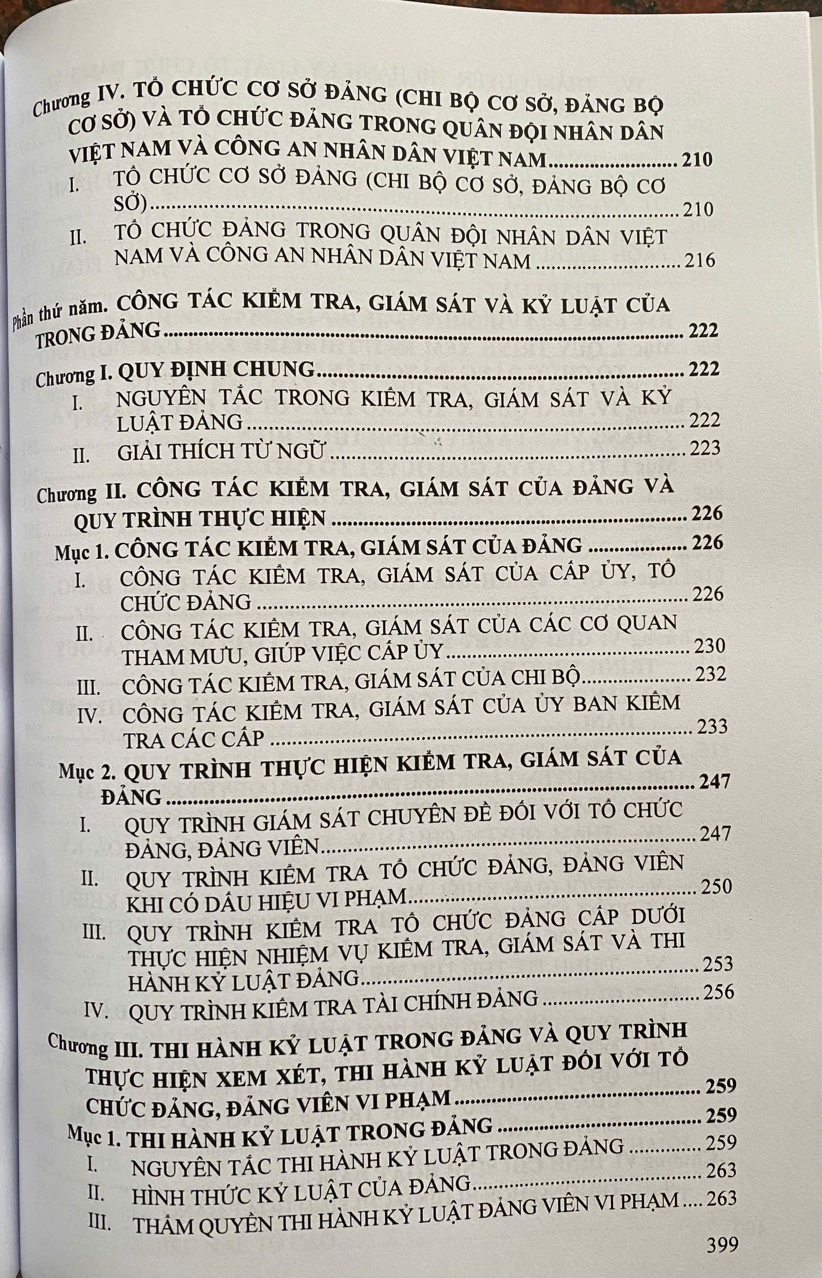 Hướng Dẫn Thực Hiện Công Tác Kiểm Tra, Giám Sát và Kỷ Luật Của Đảng Đối Với Các Tổ Chức Đảng Và Đảng Viên