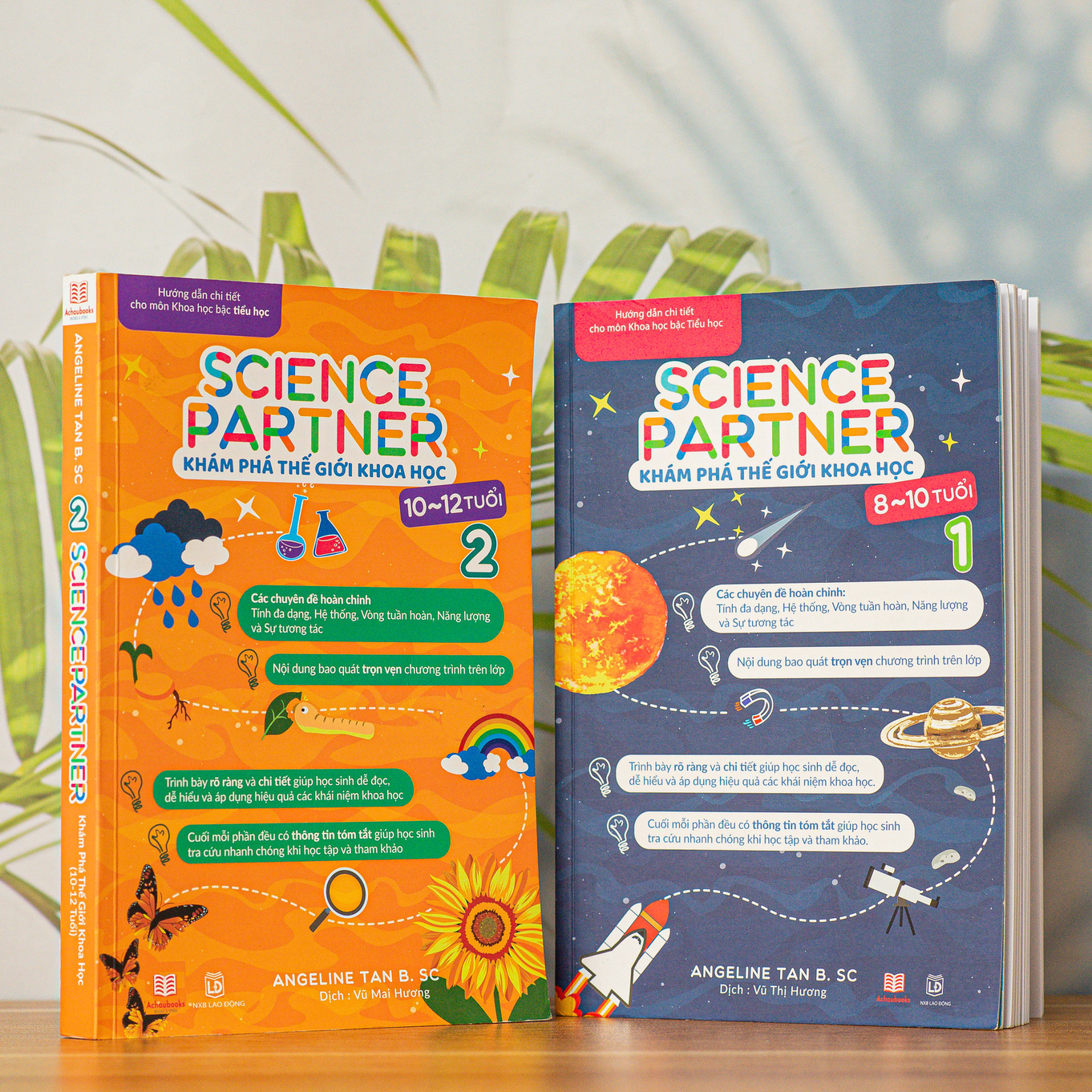 Sách Khám phá thế giới khoa học - Science Partner ( bộ 2 cuốn )