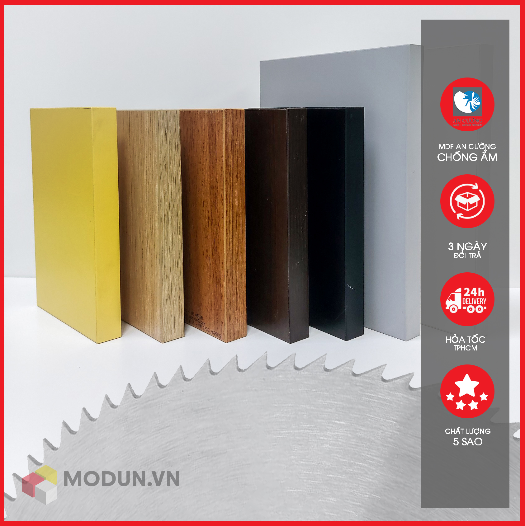 Hình ảnh TẤM VÁN LẺ MVL-001 - VÁN GỖ CÔNG NGHIỆP MDF, KHÔNG CONG VÊNH NHIỀU KÍCH THƯỚC, ĐÃ DÁN CẠNH DÀY 17MM