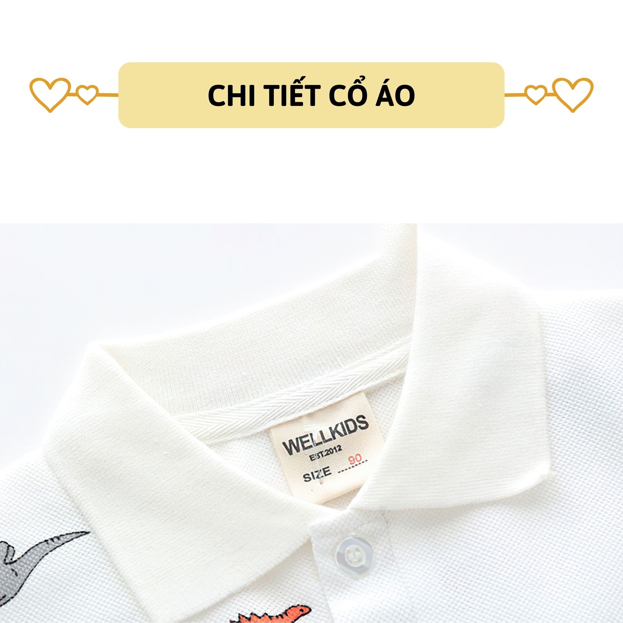 Áo Polo bé trai ngắn tay 27Kids WELLKIDS áo thun sơ mi cộc nam cho trẻ từ 2-8 tuổi BSPO9