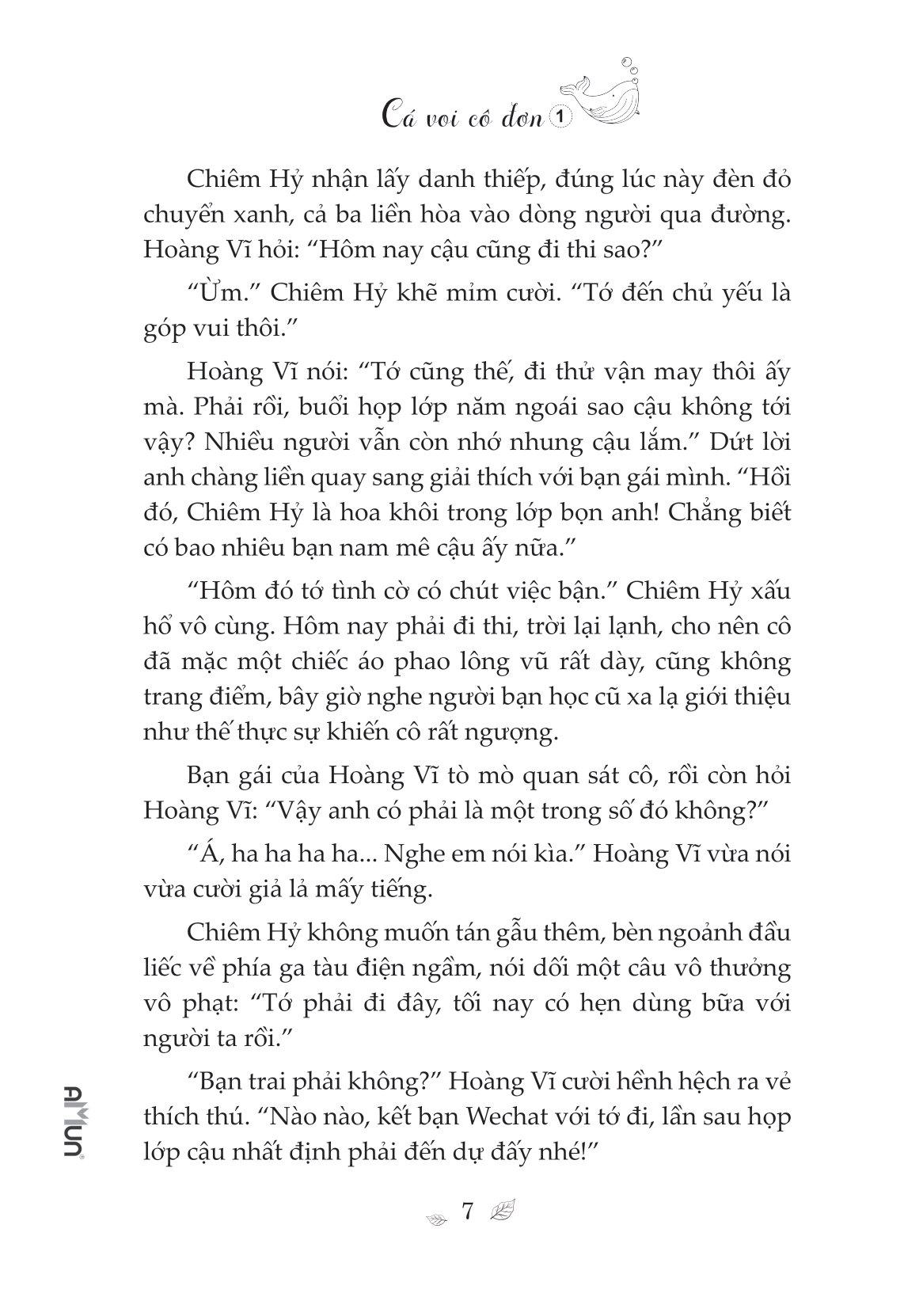 Cá Voi Cô Đơn - Tập 1