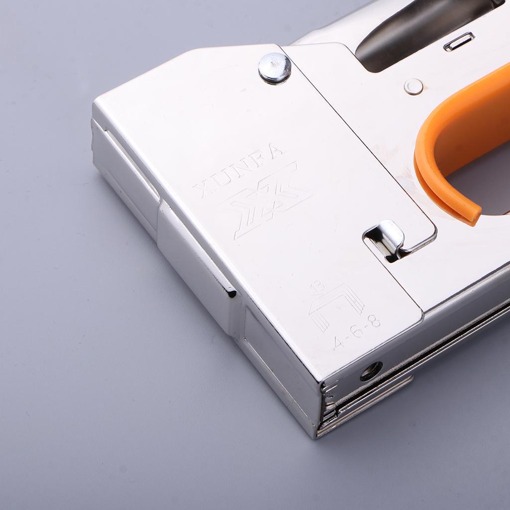 Manual Stapler Hand Tool for Door/T/U Type And Windows, Billboards