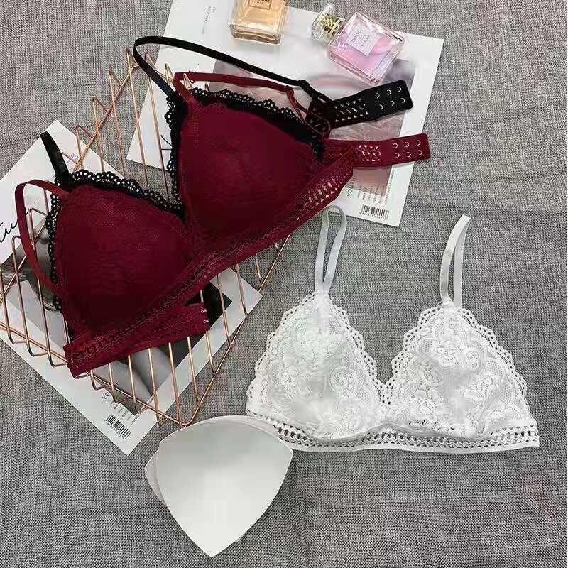 Áo lót nữ Bra Ren mềm CharmAiry áo ngực nữ mút mỏng không gọng hàng đẹp Hoa Đại Có Móc Gài
