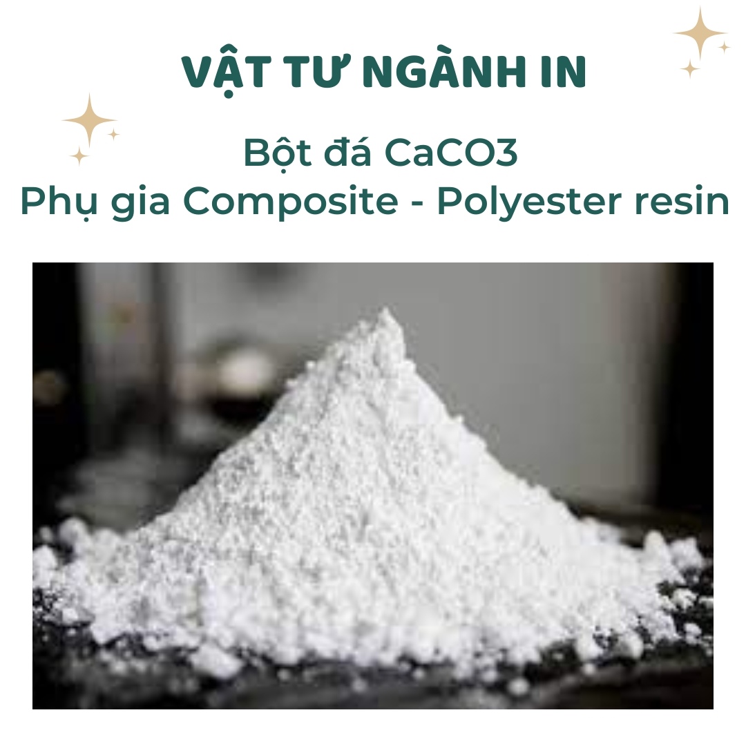 1 kg Bột đá CaCO3 - Phụ gia composite - Polyester resin