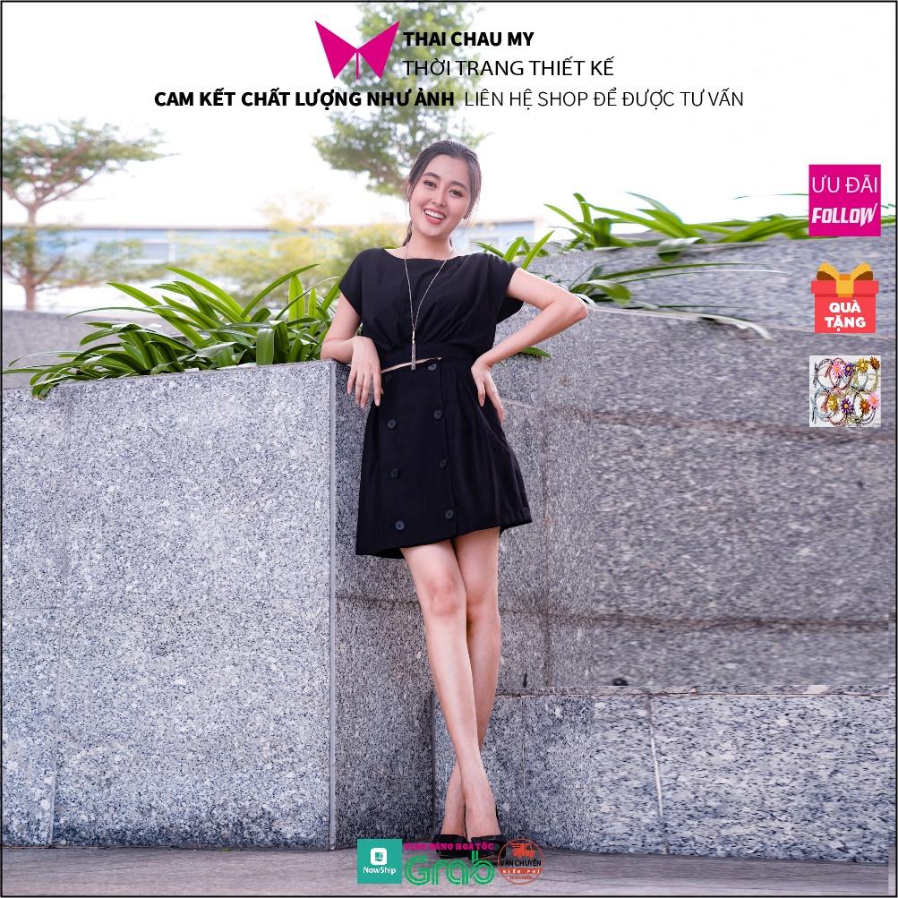 Chân váy công sở thiết kế vải cotton đủ size chân váy chữ A shop thời trangThái Châu Mỹ