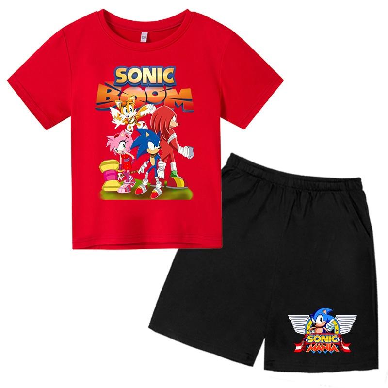 Áo Quần trẻ em biệt đội sonic siêu cool , King Cotton