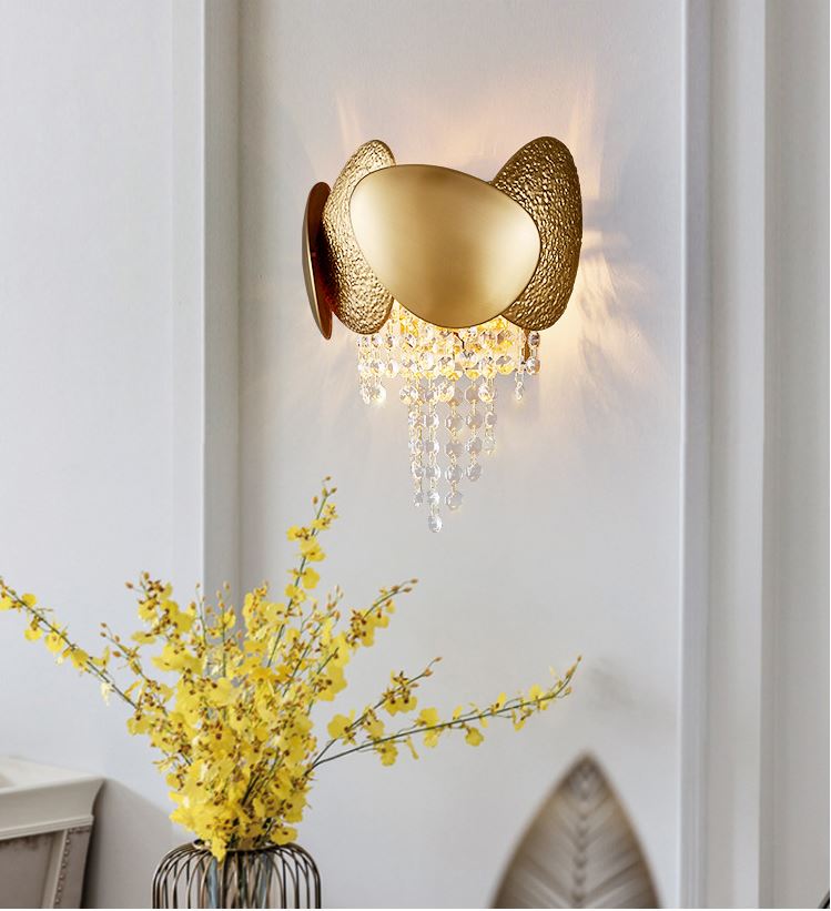 Đèn tường MONSKY MAVAL pha lê hiện đại trang trí nội thất sang trọng, cao cấp - kèm bóng LED chuyên dụng.