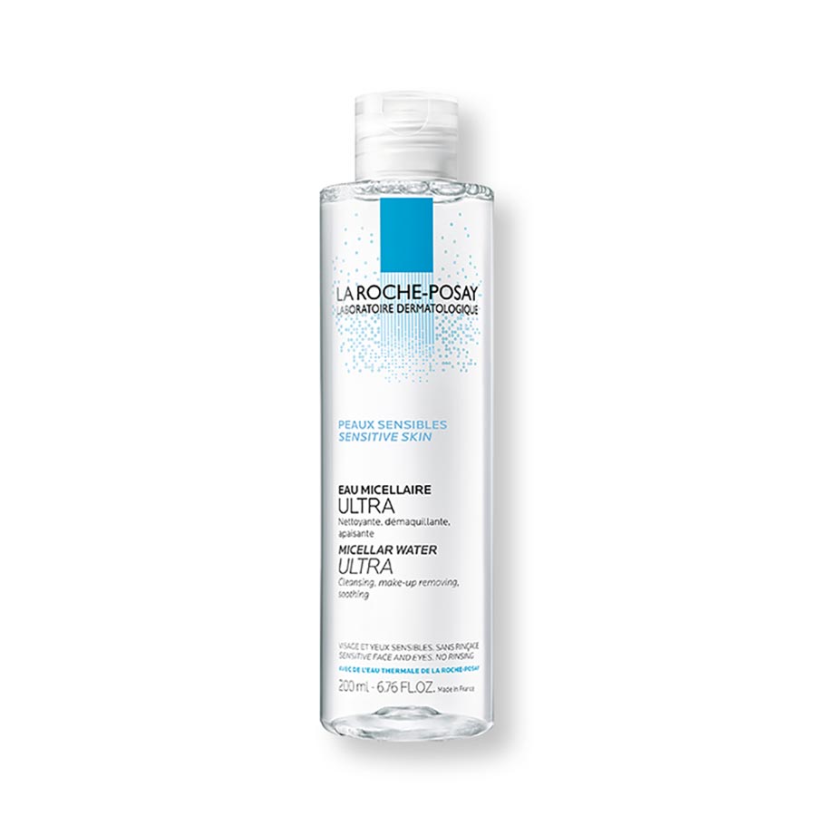 Nước tẩy trang và làm sạch sâu cho da nhạy cảm La Roche-Posay Micellar Water Ultra Sensitive Skin 200ml