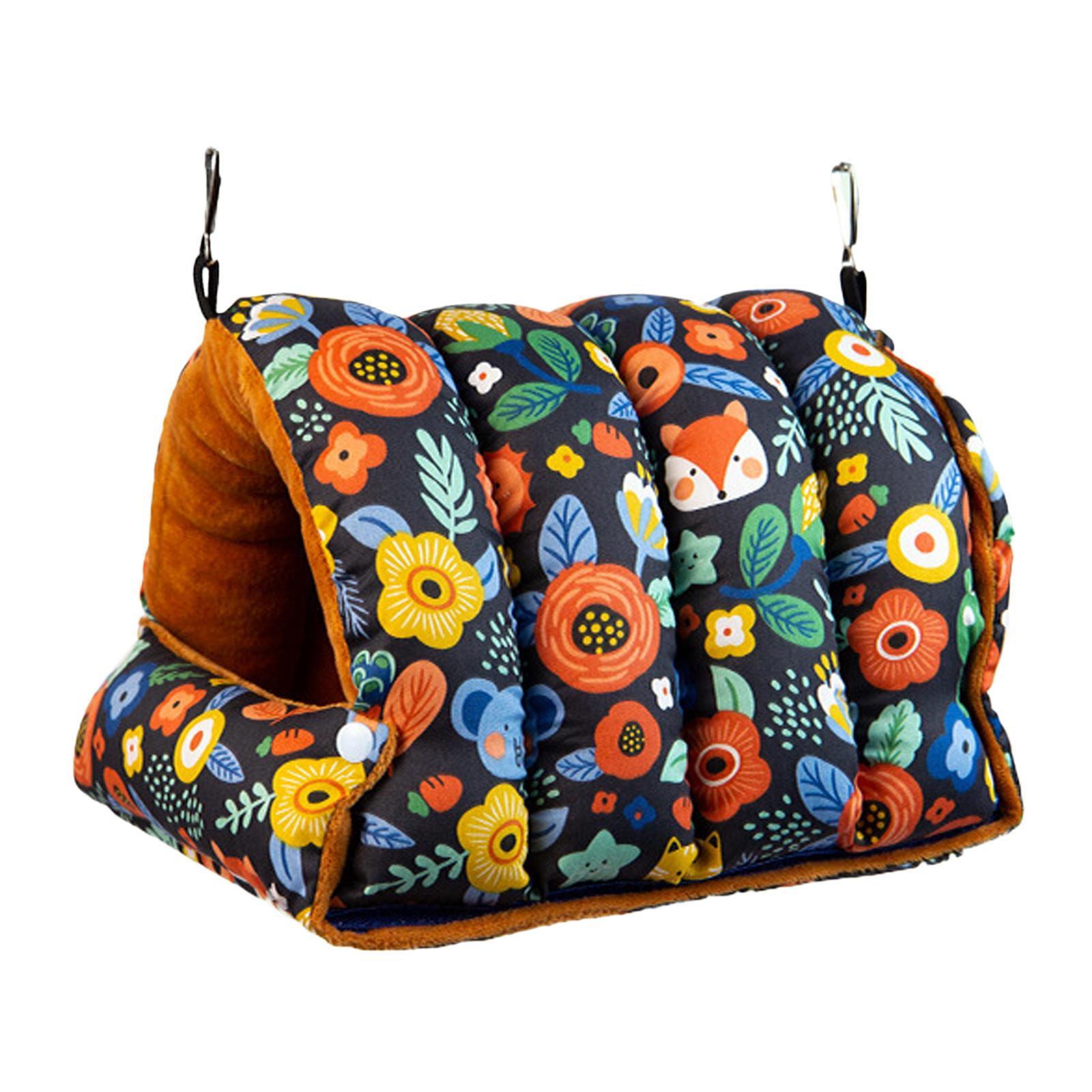 Bird Nest Comfortable Bed Cave Bird Hideaway for Budgie Cockatoo Finches