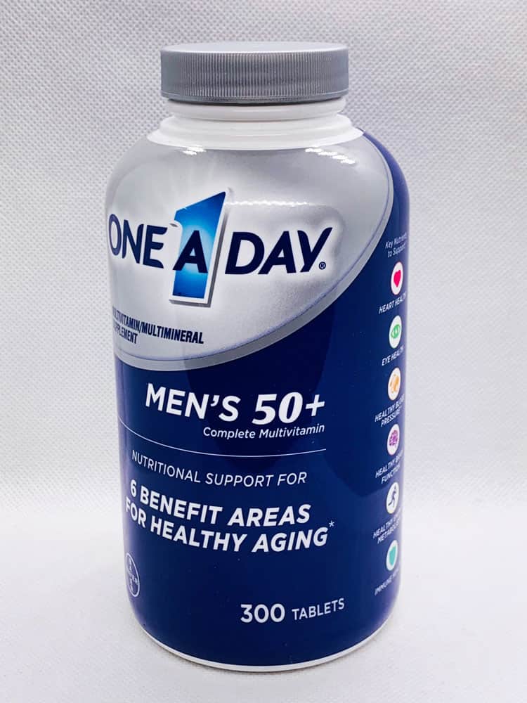 Viên Uống Bổ Sung Vitamin Tổng Hợp Cho Nam Trên 50 Tuổi One A Day Men's 50+ Mỹ  (300 Viên)