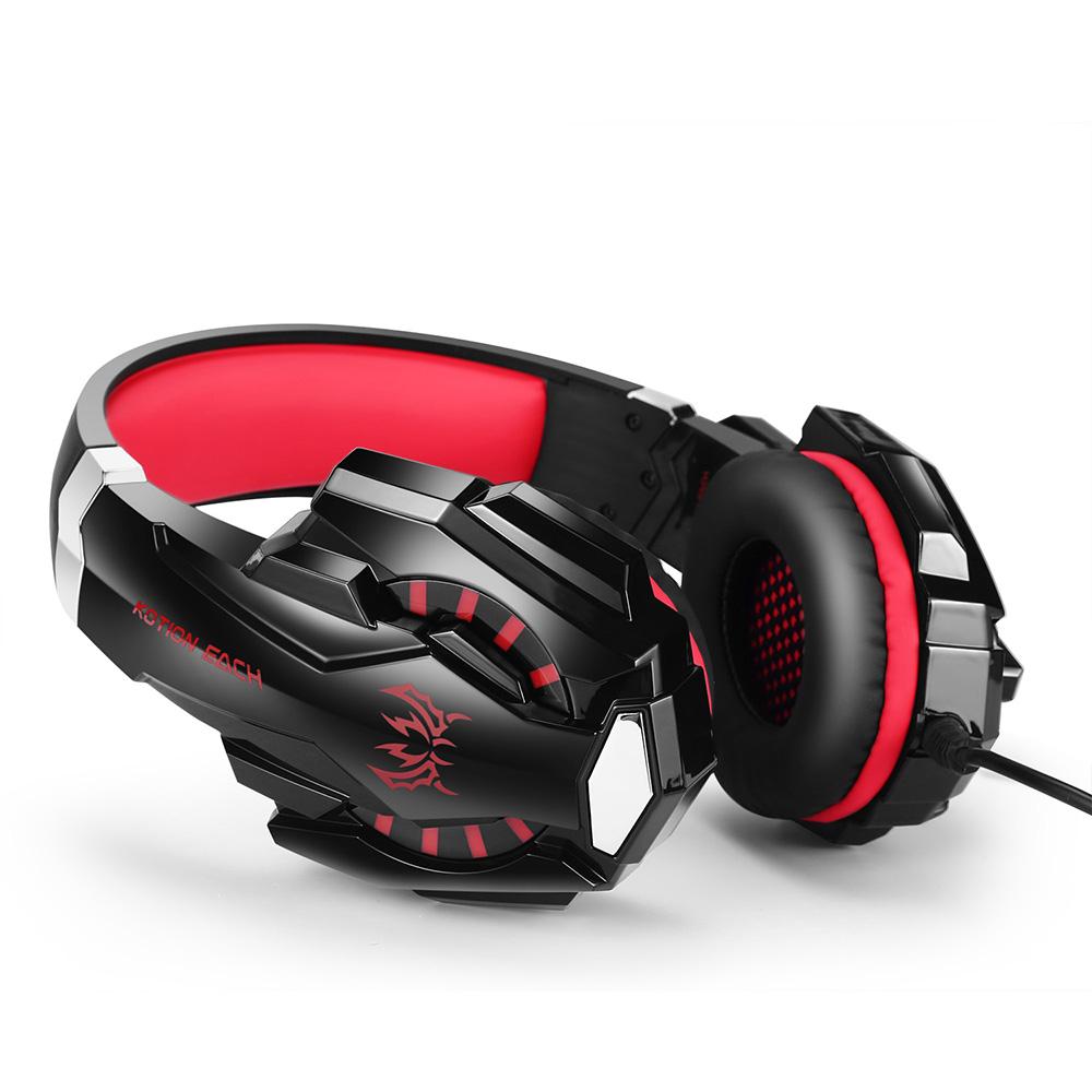 Tai nghe chơi game âm thanh nổi KOTION EACH GS900 PC có micrô cho XBOX 360 / PS3 / PS4 / PC Máy tính xách tay / Di động