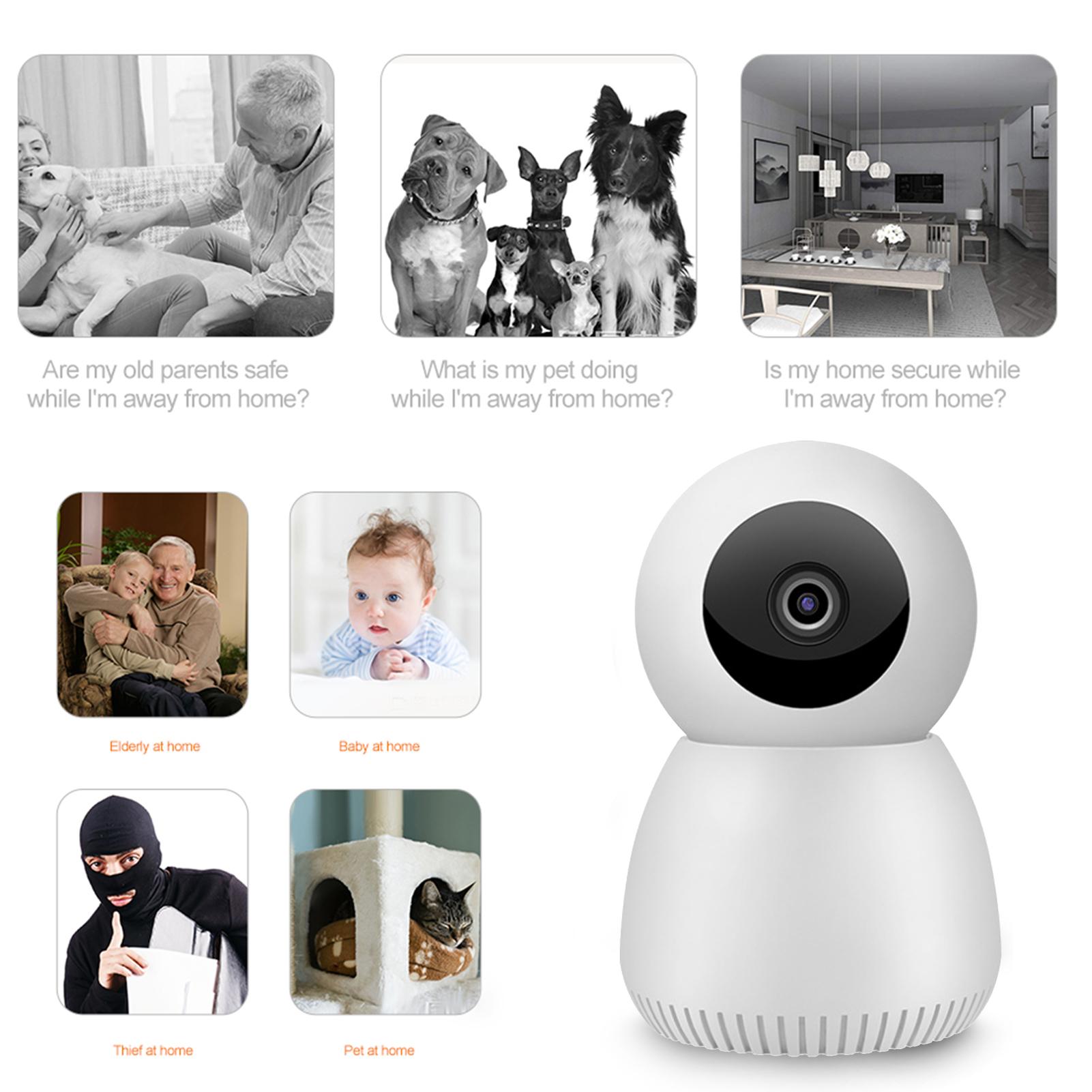 Camera 1080P WiFi thông minh với tính năng phát hiện chuyển động Tầm nhìn ban đêm Âm thanh hai chiều