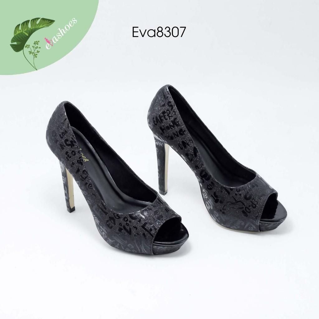 Giày Cao Gót Đúp Đế Ánh Kim 11cm Evashoes - Eva8307