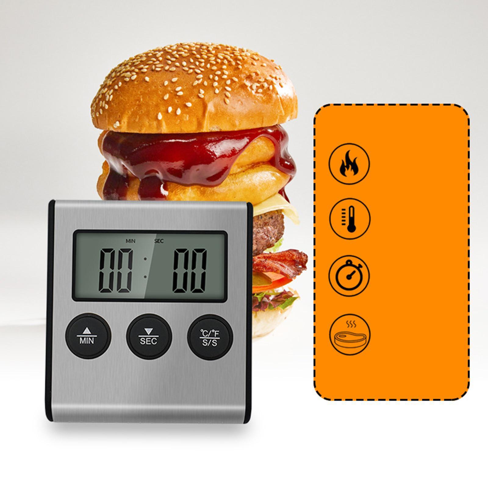 Digital Thermometer Grill Thermometer Multifunctional Food Thermometer Kitchen BBQ Thermometer,