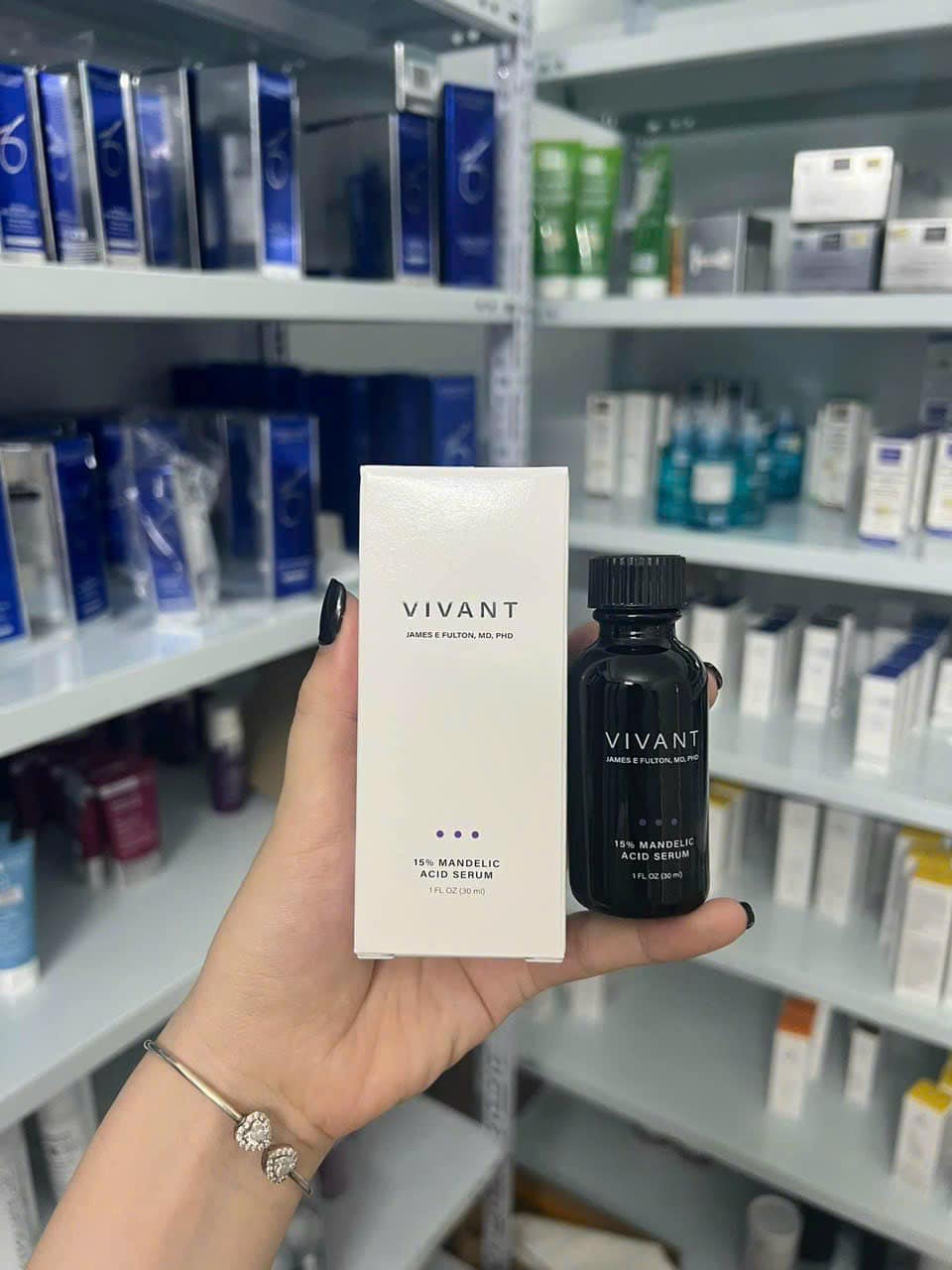 Serum Hỗ Trợ Cải Thiện Mụn, Làm Đều Màu Da Vivant 15% Mandelic Acid