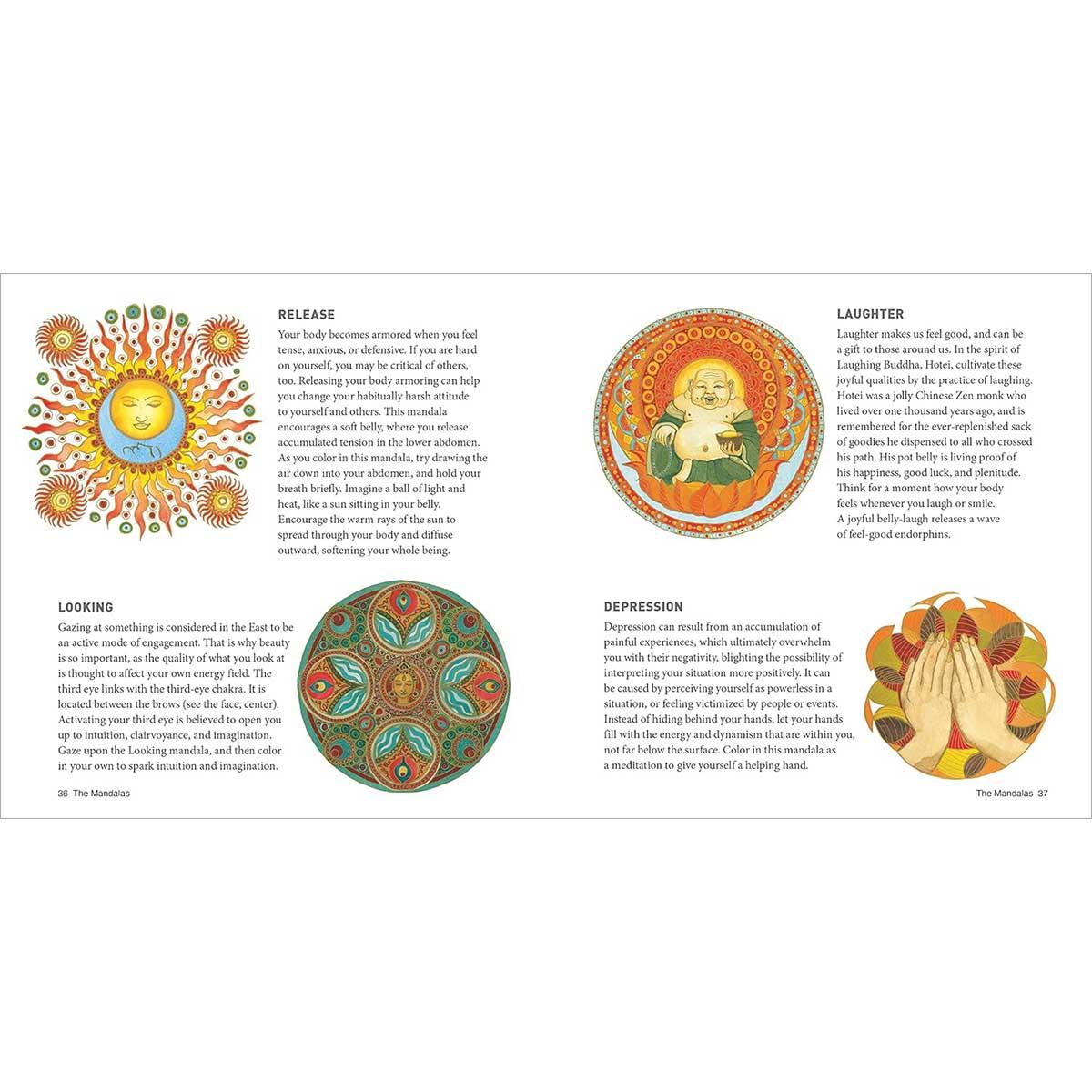 Sách Mindful Colouring: 100 Mandalas and Patterns to Colour in for Peace and Calm