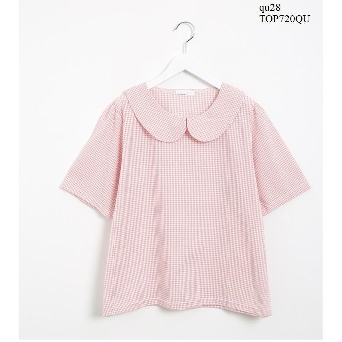 TOP636 ÁO SƠ MI NỮ CỔ SEN