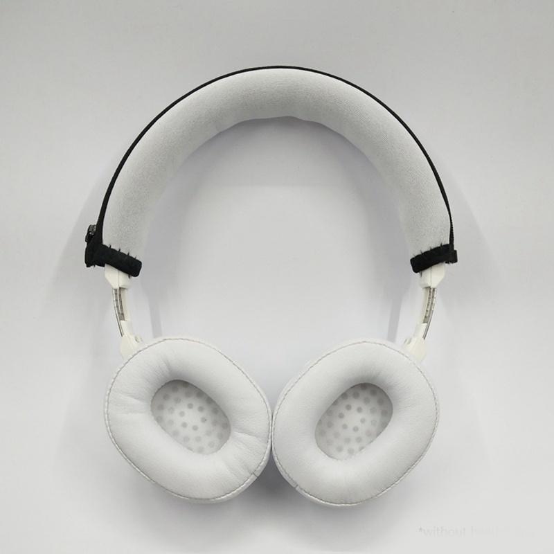 Đệm Xốp Da Bọc Đầu Tai Nghe Màu Trắng Cho Audio-Technica Ath-Sr5 Sr5Bt