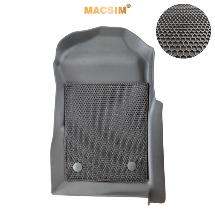Thảm sd3 dạng lưới lục giác 2 lớp F.ord Ranger/ F.ord Raptor 2022-2026 màu đen bề mặt cao su siêu sạch nhãn hiệu Macsim (2 lớp tổ ong sd3 ct)