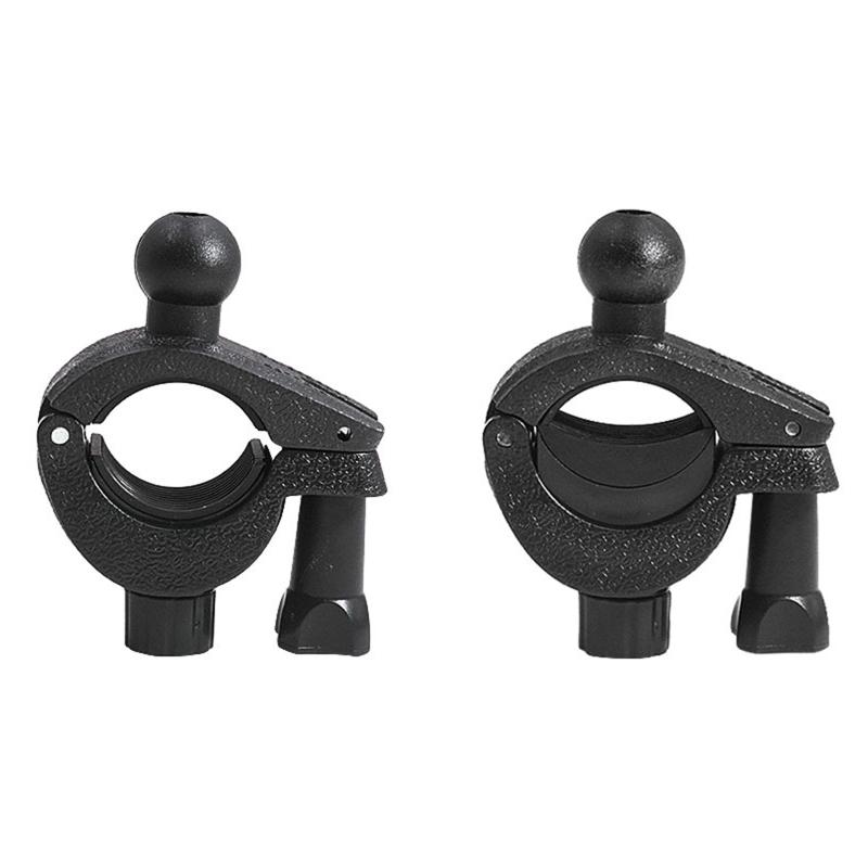 Xe Đạp Xe Đạp Tay Cầm Kẹp Núi 17Mm Đầu Bóng Adapter GPS Điện Thoại Xe Đạp Đi Xe Máy Đầu Ghi Giá Đỡ Chân Đế