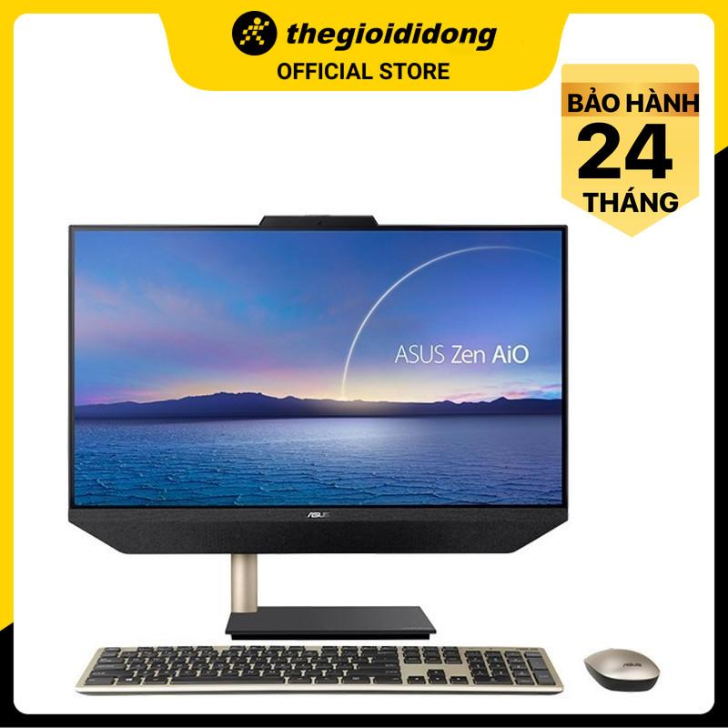 Asus Zen AIO M5401WU R5 5500U/8GB/512GB/23.8&quot;F/Touch/WLKB/WLMouse/Win11/(BA014W)/Đen - Hàng chính hãng