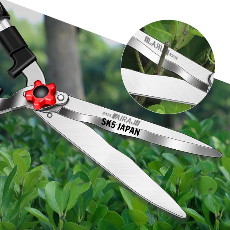 Kéo cắt cỏ kéo xén hàng rào,kéo tỉa cành trên cao Japan dài 95cm- Thiết kế tăng giảm thông minh
