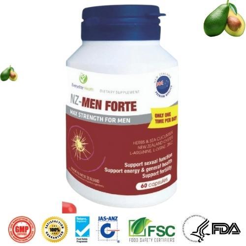 Viên uống Sinh lý Nam NZ - MEN FORTE Bổ thận, tráng dương, tăng cường sinh lý nam , mạnh tinh trùng.