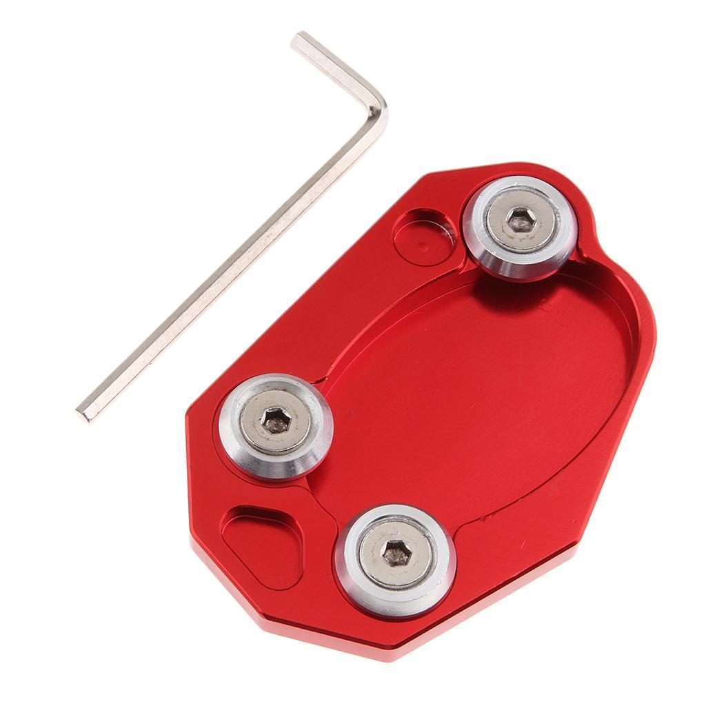 Side Stand Extension Pad for  Z1000   ER6N  650 Red