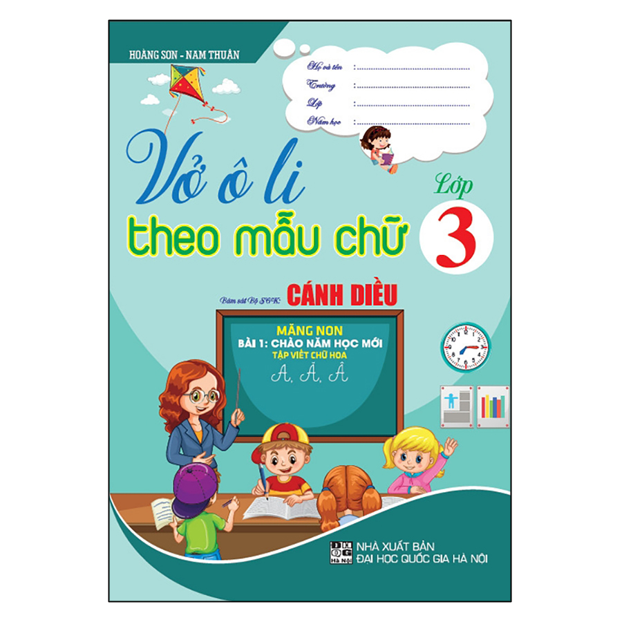 Vở Ô Li Theo Mẫu Chữ Lớp 3 - Cánh Diều