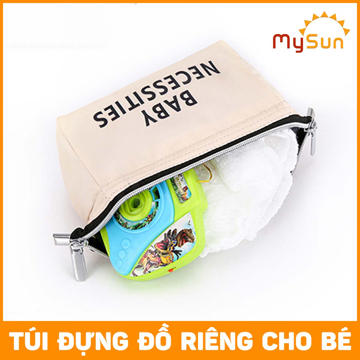 Bộ 3 túi đựng đồ cho mẹ bỉm sữa và em bé cỡ lớn MySun MamaTrio