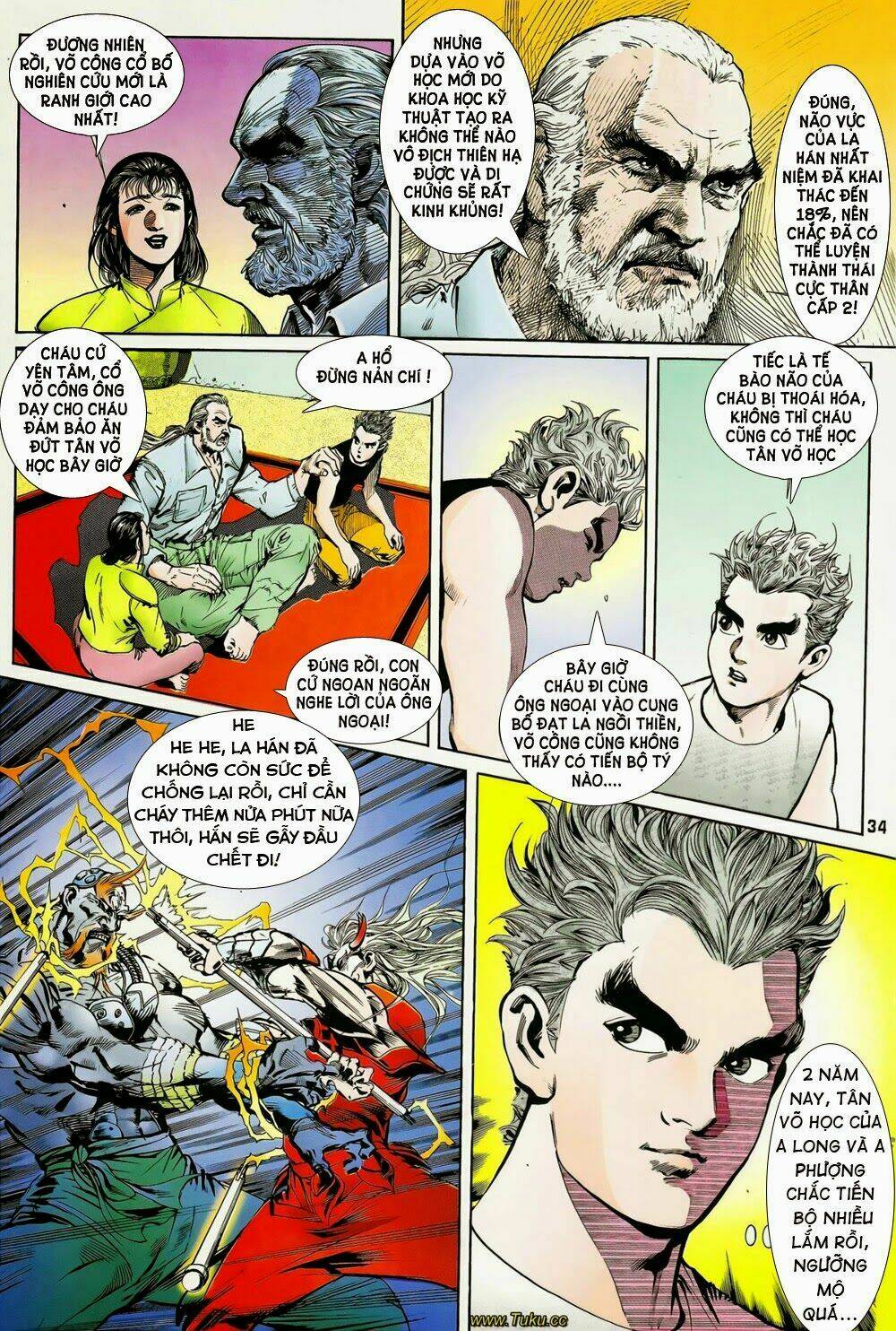 long hổ ngũ thế chapter 1 34