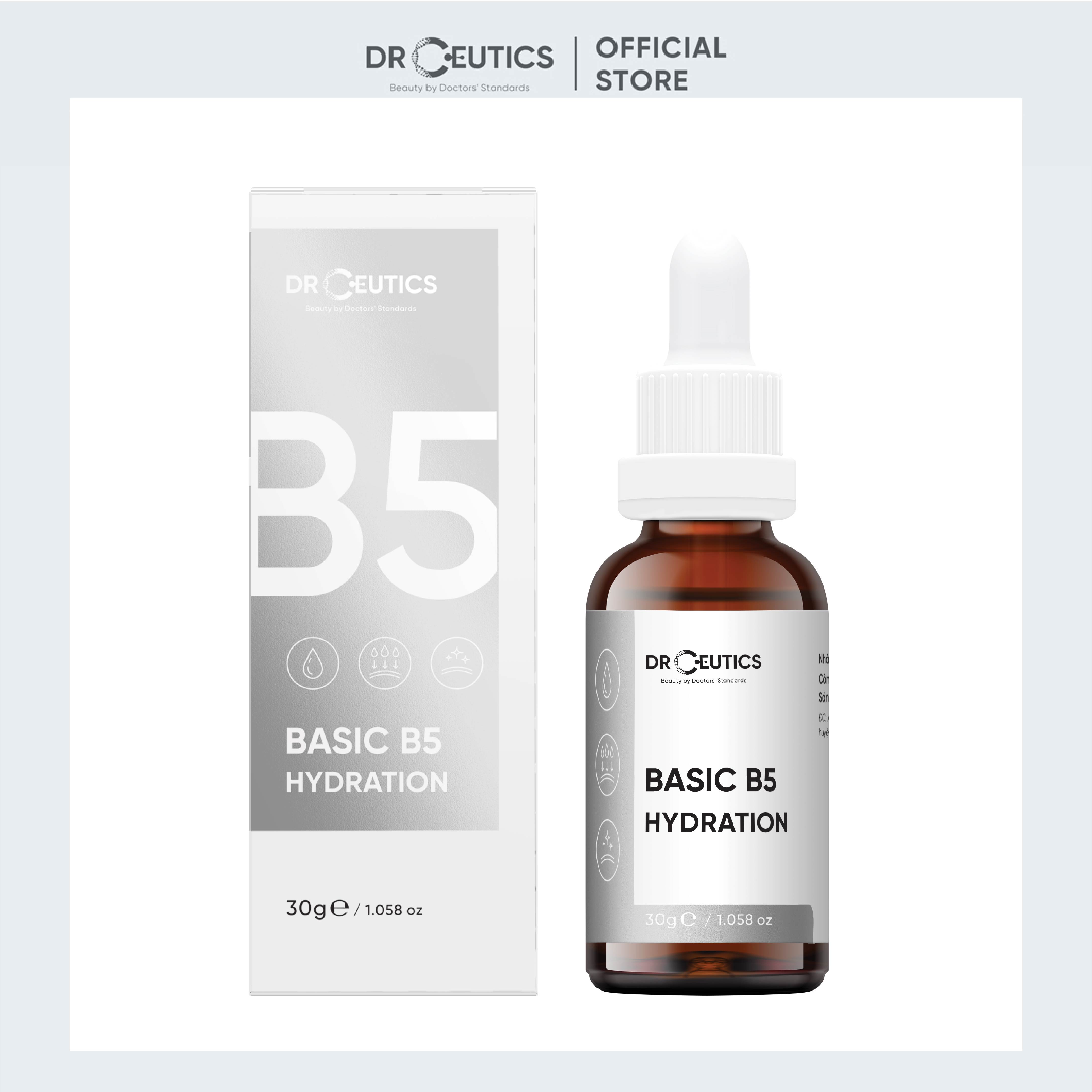 Serum B5 Basic Hydration DrCeutics Cho Da Dầu Mụn