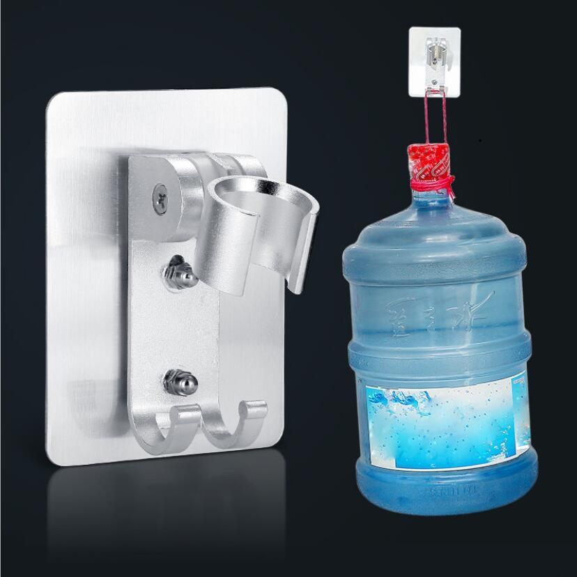 Combo 2 Giá Đỡ Vòi Sen Kết Hợp Móc Treo Đồ - Không Cần Đục Lỗ Trên Tường - Miễn Phí Vận Chuyển