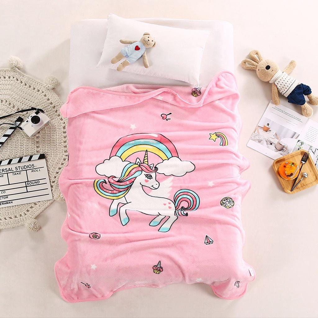 Chăn tuyết Nhung kích thước 1m x 1m4 cho bé