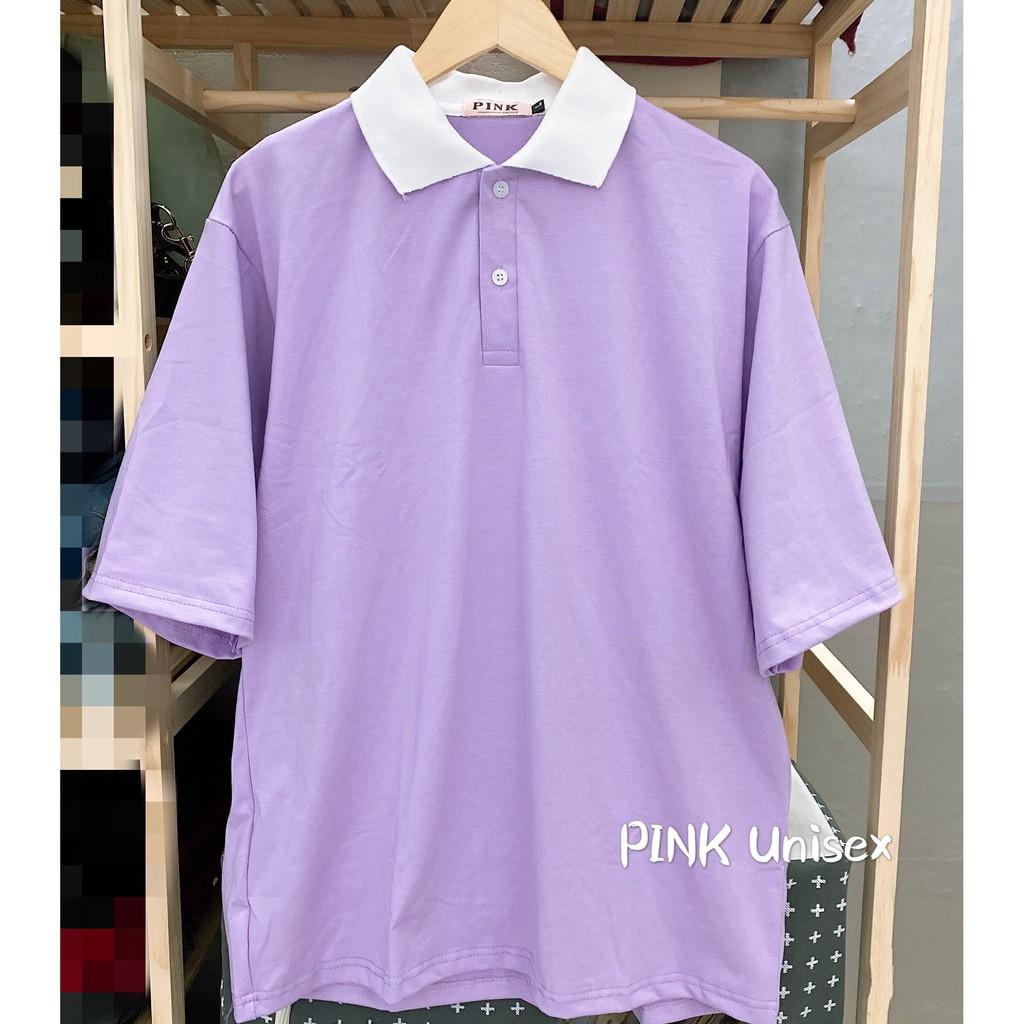 HÀNG CAO CẤP -  Áo polo TRƠN Unisex - Hàng Cao Cấp