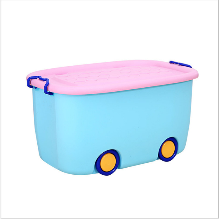 Thùng đựng đồ có bánh xe sắc màu siêu tiện lợi