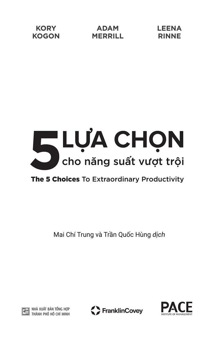 5 Lựa Chọn Cho Năng Suất Vượt Trội