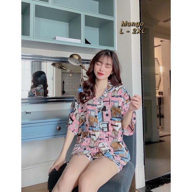 Bộ pyjama lụa Mango cánh dơi